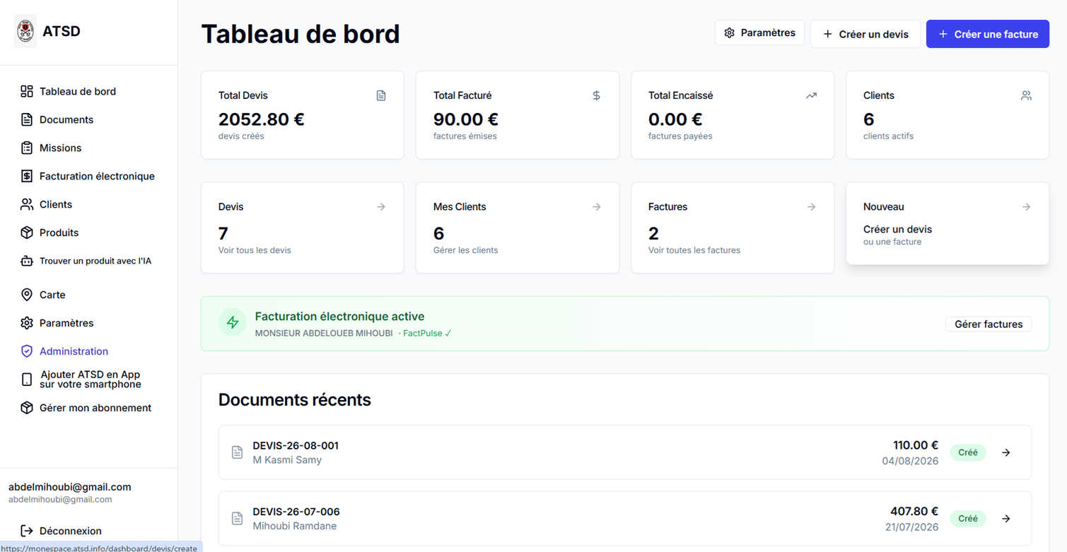 Aperçu du projet ATSD