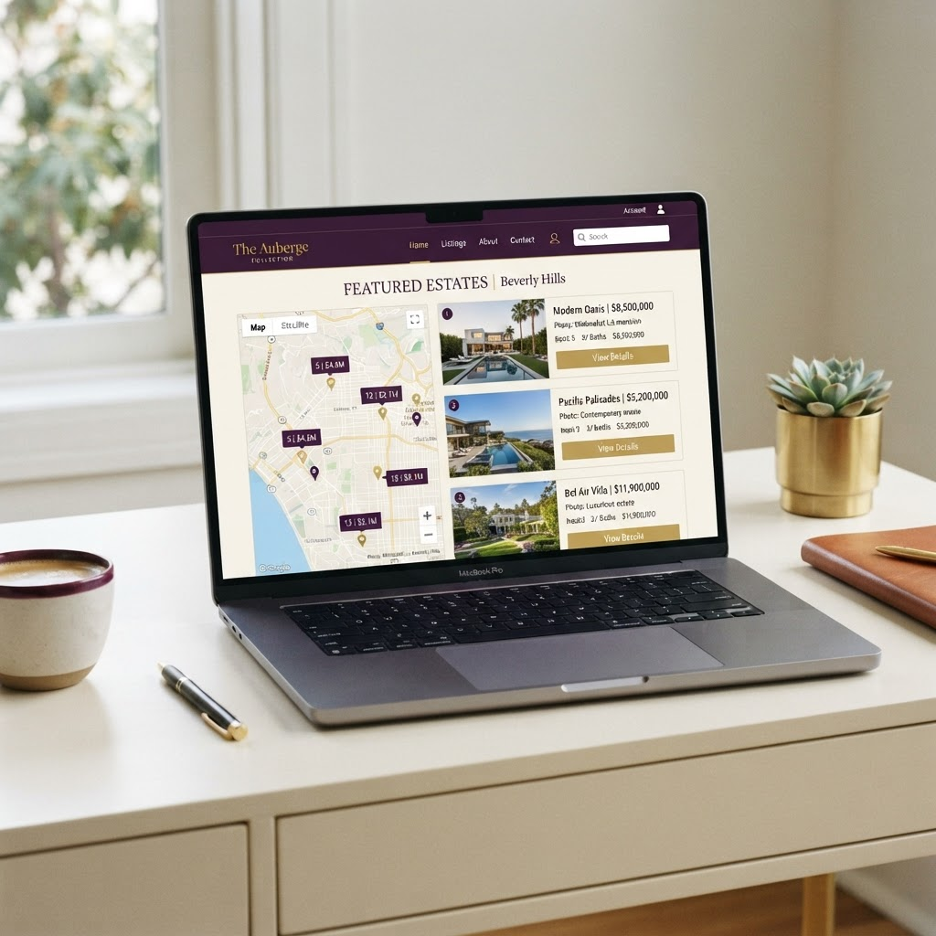 Aperçu du projet Plateforme immobilière