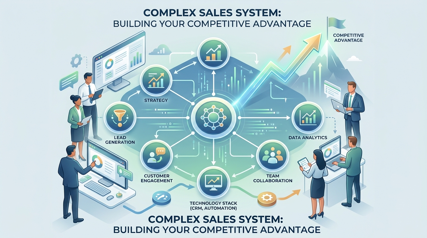 Système de vente complexe : construire son avantage compétitif
